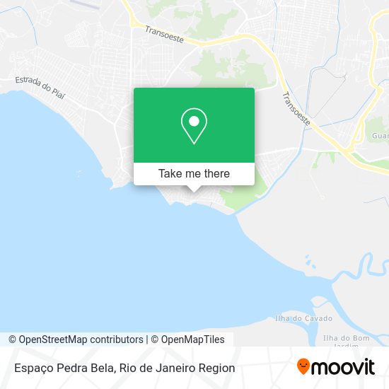 Espaço Pedra Bela map