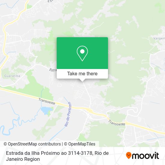Estrada da Ilha Próximo ao 3114-3178 map