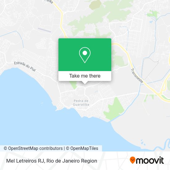 Mel Letreiros RJ map