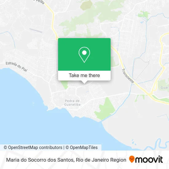Maria do Socorro dos Santos map