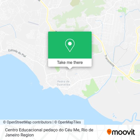 Centro Educacional pedaço do Céu Me map
