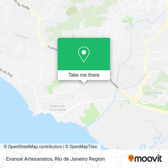 Evanoé Artesanatos map