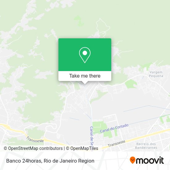 Banco 24horas map