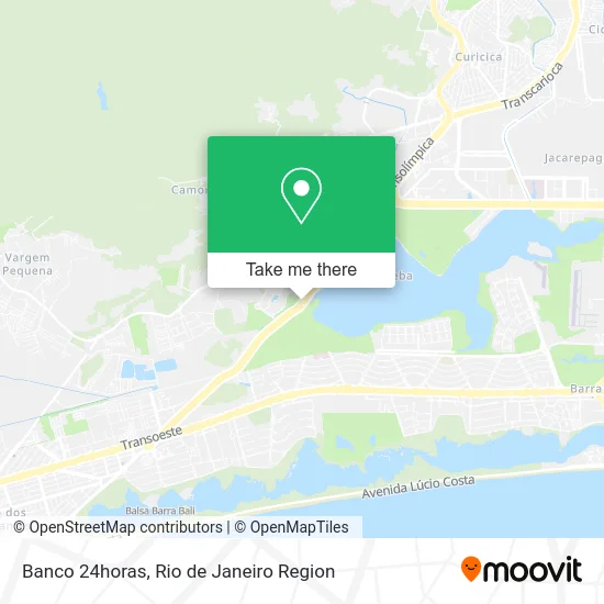 Banco 24horas map