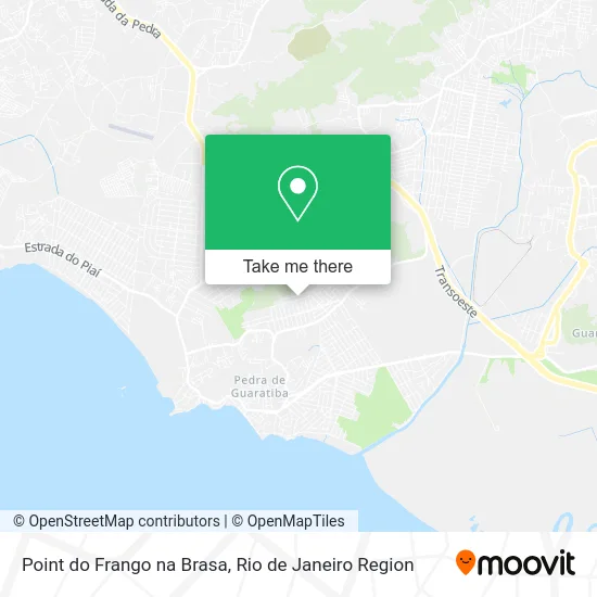 Point do Frango na Brasa map