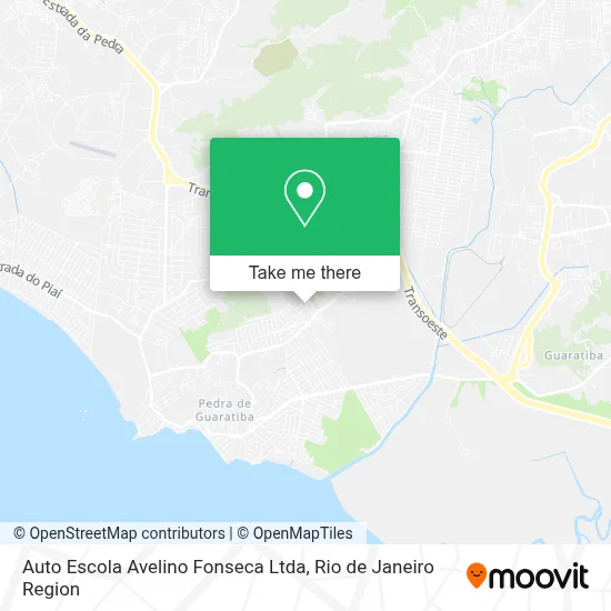 Auto Escola Avelino Fonseca Ltda map