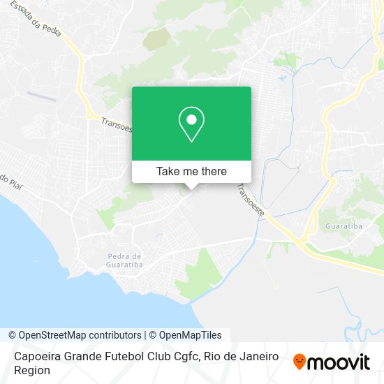 Capoeira Grande Futebol Club Cgfc map