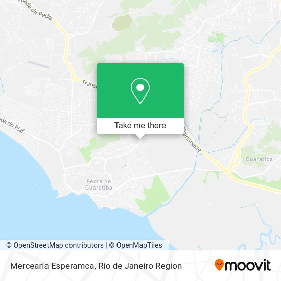 Mercearia Esperamca map