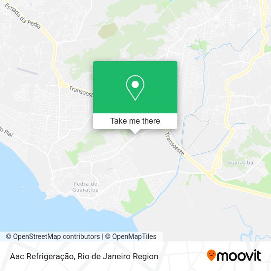 Aac Refrigeração map