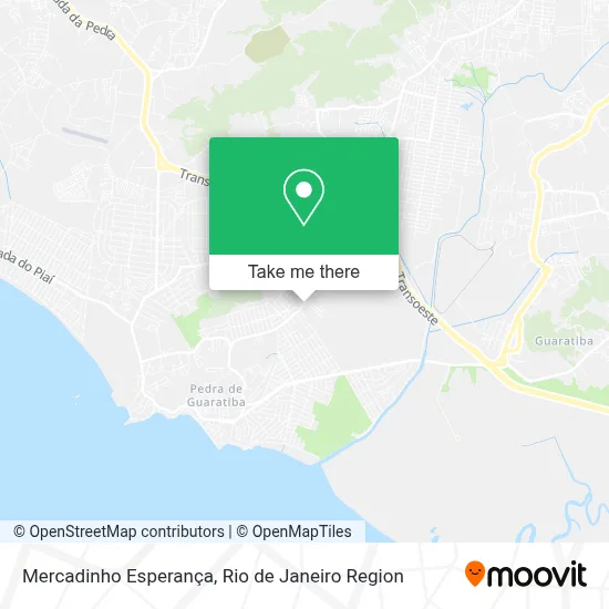 Mercadinho Esperança map