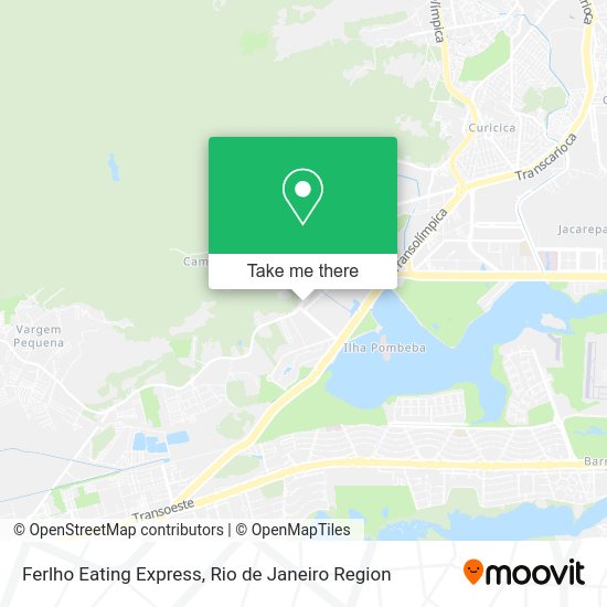 Ferlho Eating Express map