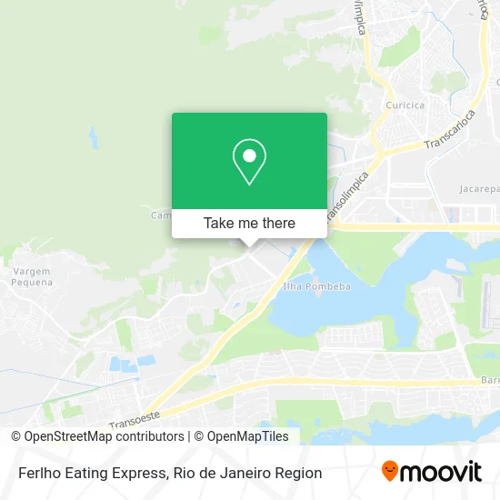 Ferlho Eating Express map