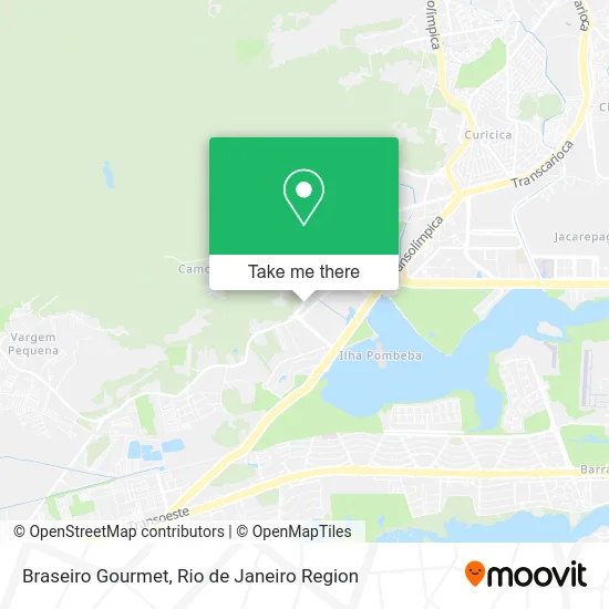 Braseiro Gourmet map