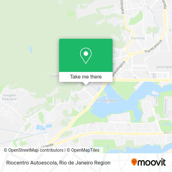 Riocentro Autoescola map