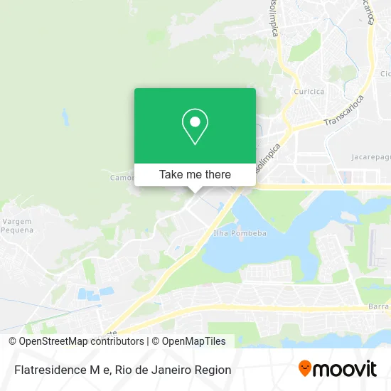 Flatresidence M e map