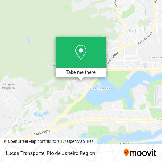 Lucas Transporte map