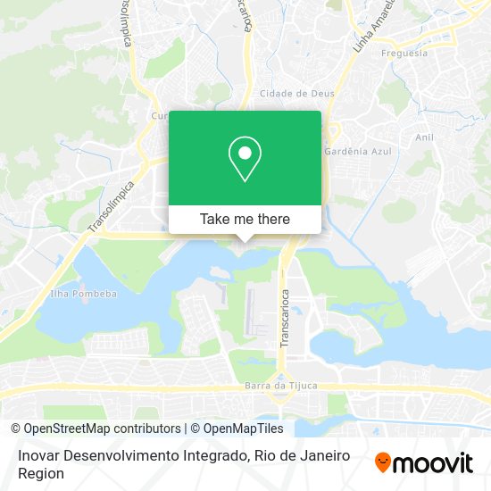 Inovar Desenvolvimento Integrado map