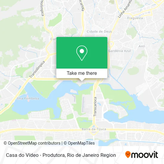 Casa do Vídeo - Produtora map