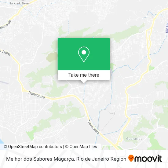 Melhor dos Sabores Magarça map