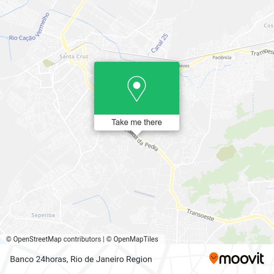 Banco 24horas map