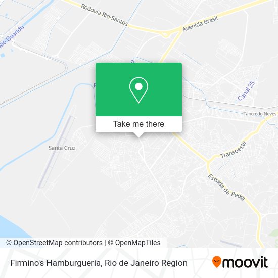 Firmino's Hamburgueria map