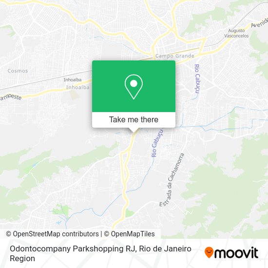 Odontocompany Parkshopping RJ map
