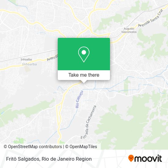Fritô Salgados map