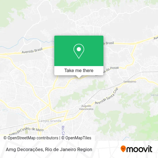 Amg Decorações map