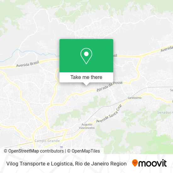 Vilog Transporte e Logistica map