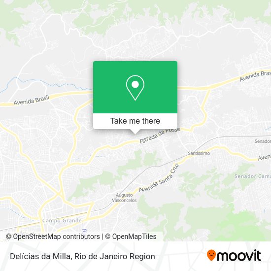 Delícias da Milla map
