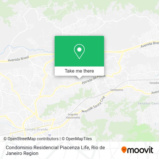 Condominio Residencial Piacenza Life map