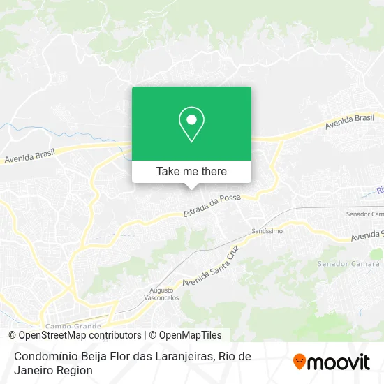 Condomínio Beija Flor das Laranjeiras map