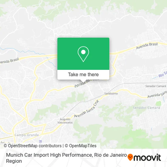 Munich Car Import High Performance map