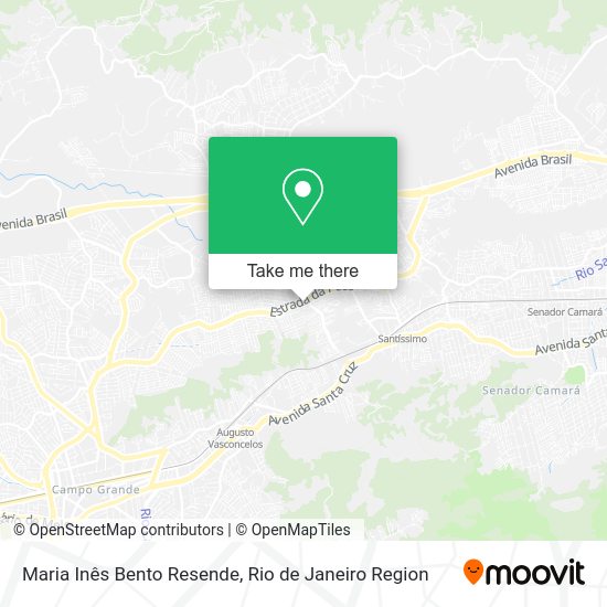 Maria Inês Bento Resende map