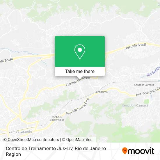 Centro de Treinamento Jus-Liv map