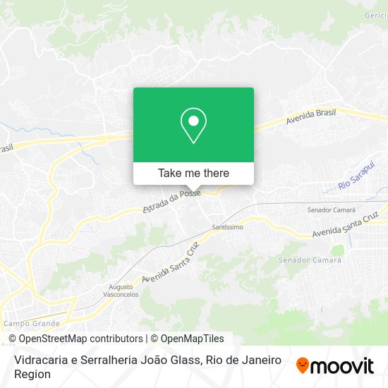 Vidracaria e Serralheria João Glass map