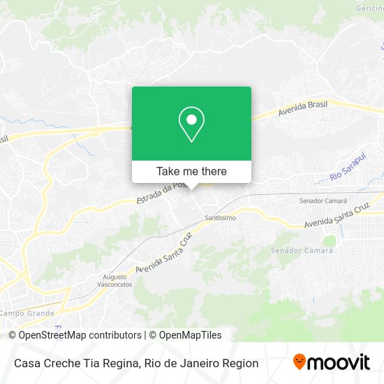 Casa Creche Tia Regina map