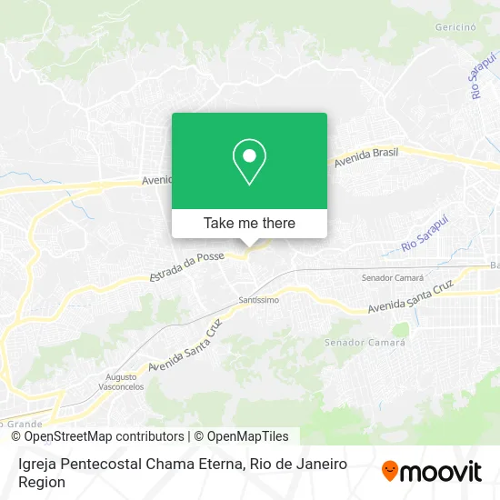 Igreja Pentecostal Chama Eterna map