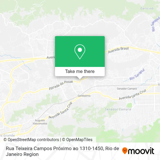 Rua Teixeira Campos Próximo ao 1310-1450 map