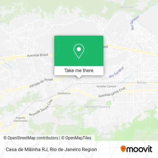 Casa de Mãinha RJ map