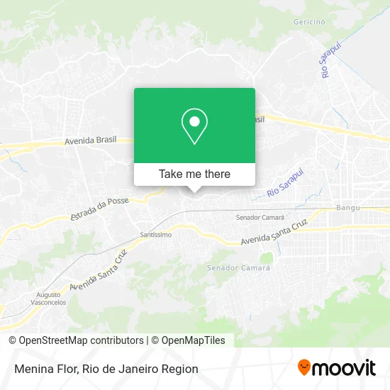 Menina Flor map