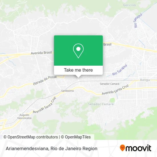 Arianemendesviana map