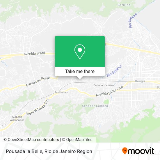 Pousada la Belle map