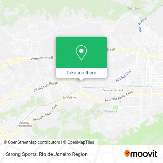 Strong Sports map