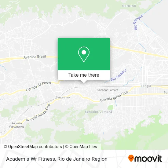 Academia Wr Fitness map