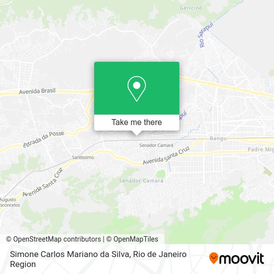 Simone Carlos Mariano da Silva map