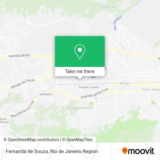 Fernanda de Souza map