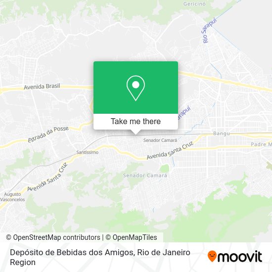 Depósito de Bebidas dos Amigos map