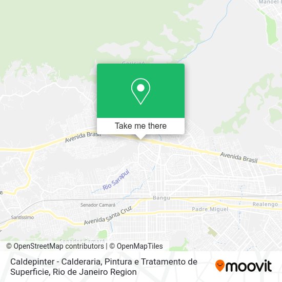 Caldepinter - Calderaria, Pintura e Tratamento de Superficie map