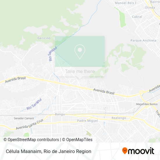Célula Maanaim map